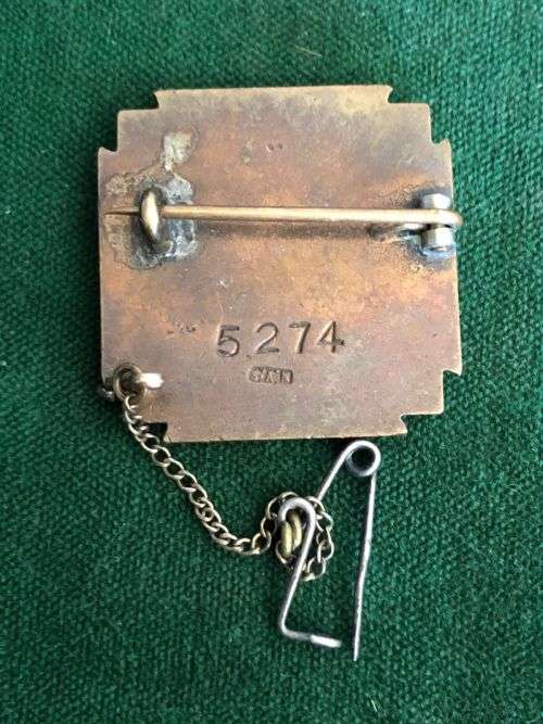 SA MINIATURE DEATH PLAQUE- NUMBERED