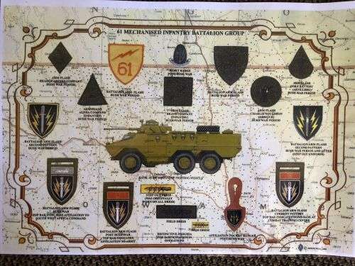 61 MECH LAMINATED POSTER -MEASURES 45X 32 CM