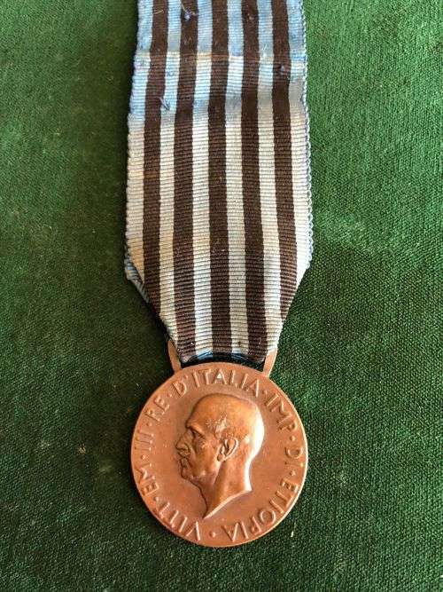 ITALY ETHIOPIAN CAMPAIGN VOLUNTEERS MEDAL