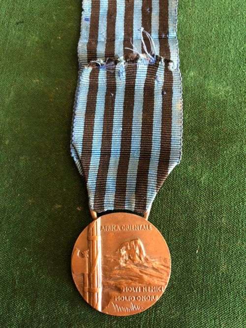 ITALY ETHIOPIAN CAMPAIGN VOLUNTEERS MEDAL