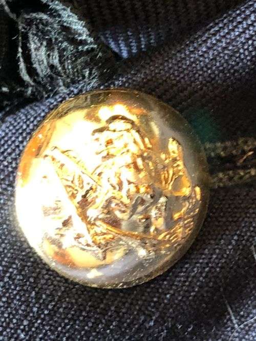 RHODESIA BSAP BLUES-JACKET AND TROUSERS-THE JACKET A SIZE MEDIUM-MEASURES 50 CM ARMPIT TO ARMPIT-THE