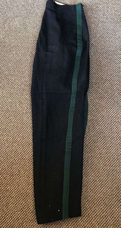 RHODESIA BSAP BLUES-JACKET AND TROUSERS-THE JACKET A SIZE MEDIUM-MEASURES 50 CM ARMPIT TO ARMPIT-THE