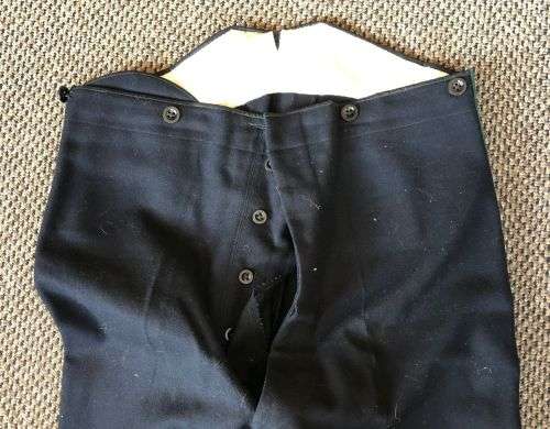 RHODESIA BSAP BLUES-JACKET AND TROUSERS-THE JACKET A SIZE MEDIUM-MEASURES 50 CM ARMPIT TO ARMPIT-THE