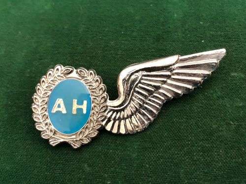 AIR HOSTESS FULL SIZE WING IN BRONZE- 2 PINS