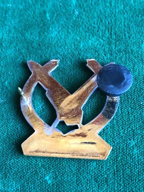 SA AIR FORCE FINANCES, BI METAL BREAST BADGE-FULL SIZE -APPROVED IN 1994- 2 PINS