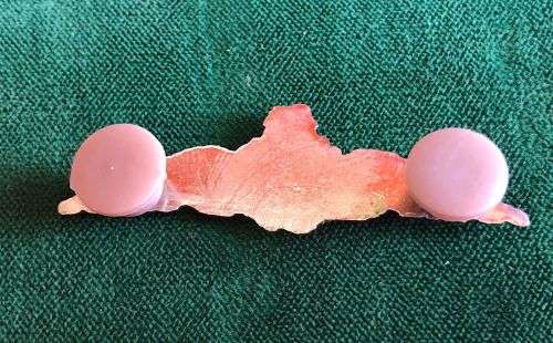 SAAF COMMANDO PILOT SILVER MESS DRESS BADGE-APPROVED 1991-WORN UNTIL 2003- 2 PINS