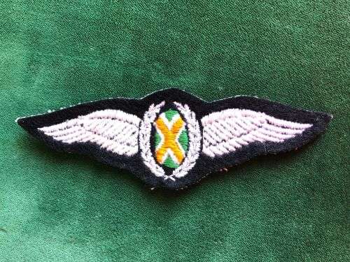 SAAF COMMANDO PILOT BREAST BADGE- EMBROIDERED