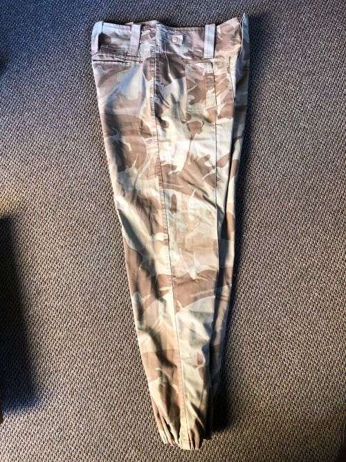 AWB CAMO TROUSERS-SIZE 34-PIPE LENGTH 77CM-GOOD CONDITION WITHOUT ANY DAMAMGE