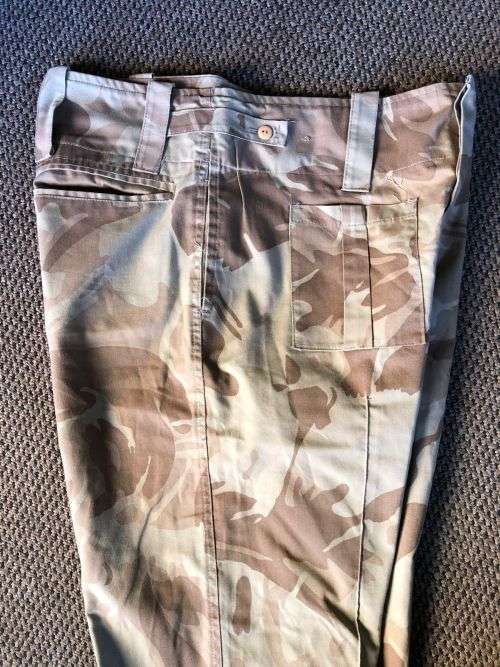 AWB CAMO TROUSERS-SIZE 34-PIPE LENGTH 77CM-GOOD CONDITION WITHOUT ANY DAMAMGE