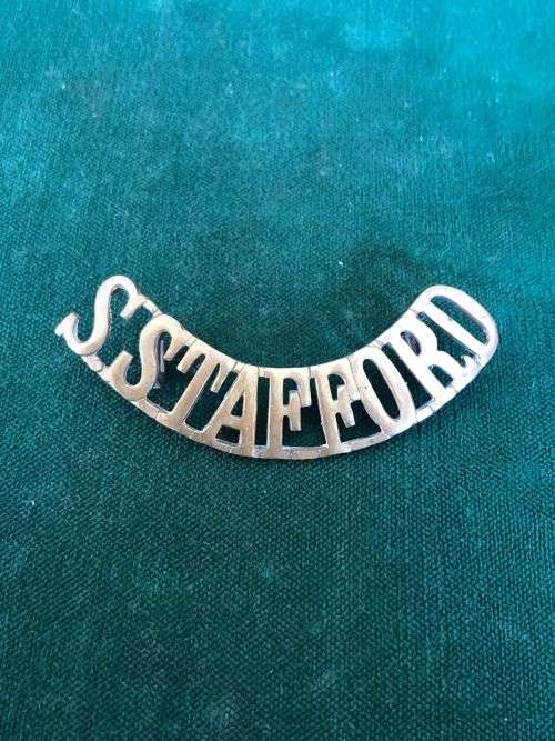 SOUTH STAFFORDSHIRE TITLE-POST 1902- 2 LUGS