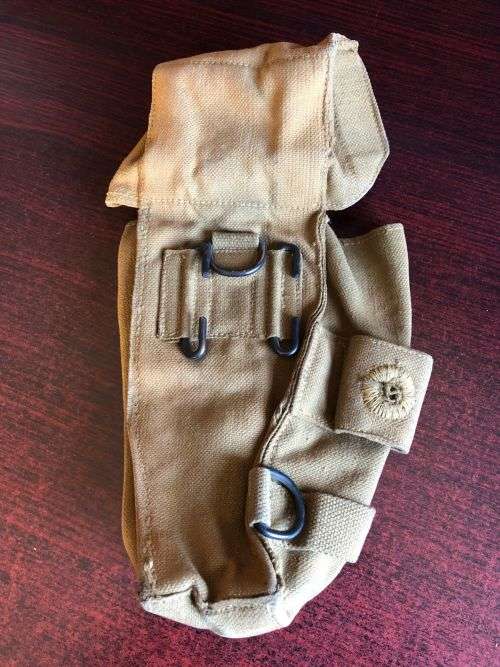 RHODESIA BUSH WAR PERIOD PATTERN 64 WEBBING,AMMO POUCH- MARKED