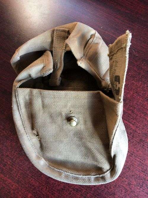 LEWIS MG MAG POUCH-DATED 1918 STILL VERY GOOD CONDITION AFTER 104 YEARS