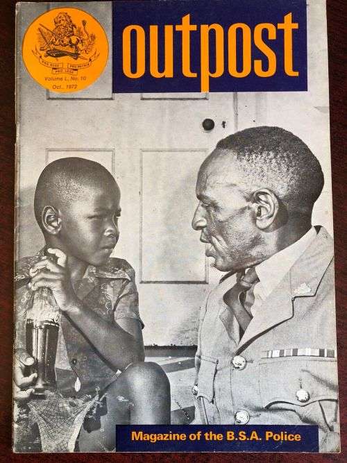 OUTPOST-RHODESIA BSAP-VOLUME L,NO 10 OCT 1972- GOOD CONDITION