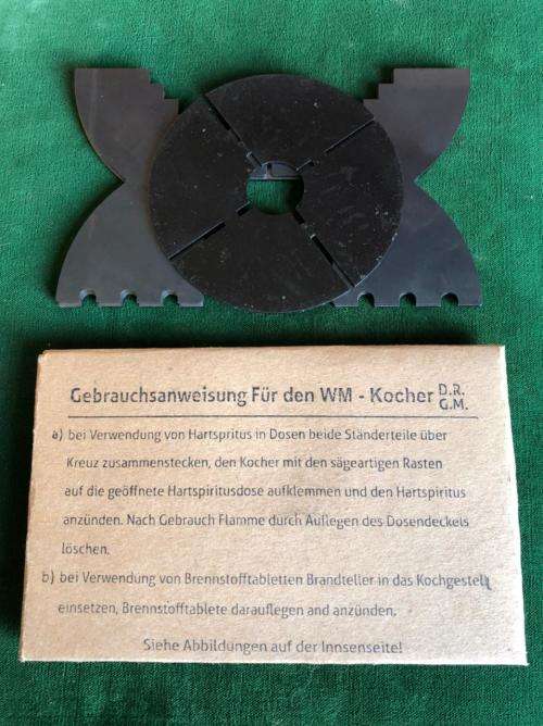 GERMAN MILITARY ISSUE FIELD STOVE-CONDITION NEW