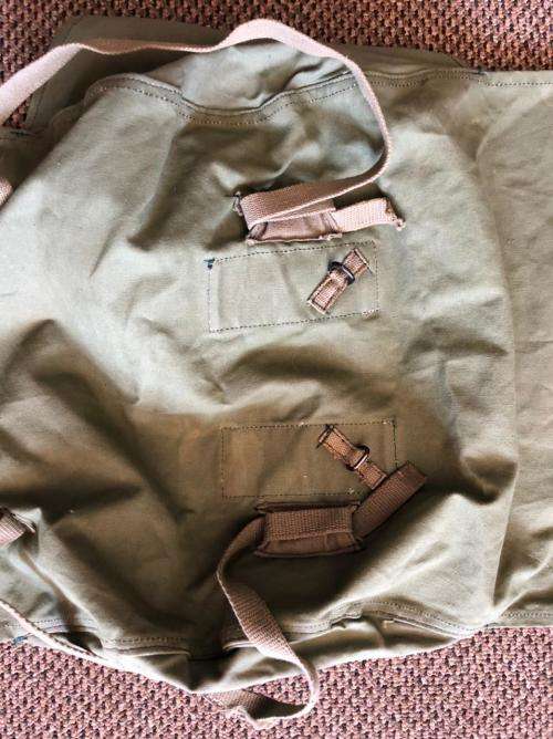 ORIGINAL RHODESIAN SLEEPING BAG COVER DATED 1976-BELONGED TO PATROL OFFICER CHRISTIE -RHODESIAN BSAP