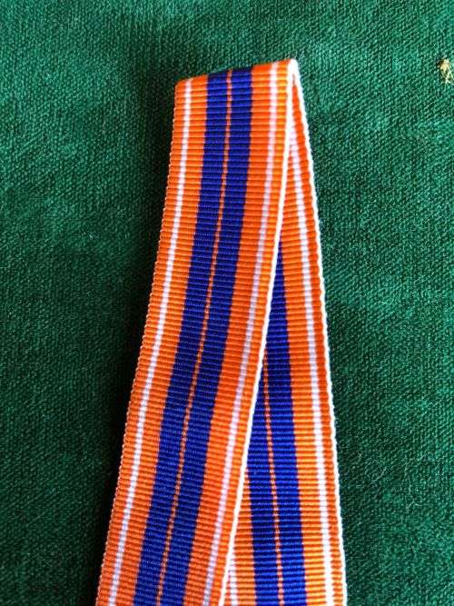 PRO PATRIA MINIATURE MEDAL RIBBON -SOLD IN LENGTHS OF 15 CM