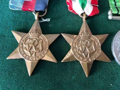WW2 MEDAL GROUP OF 5 AWARDED TO 231712 H.S. KRITZINGER