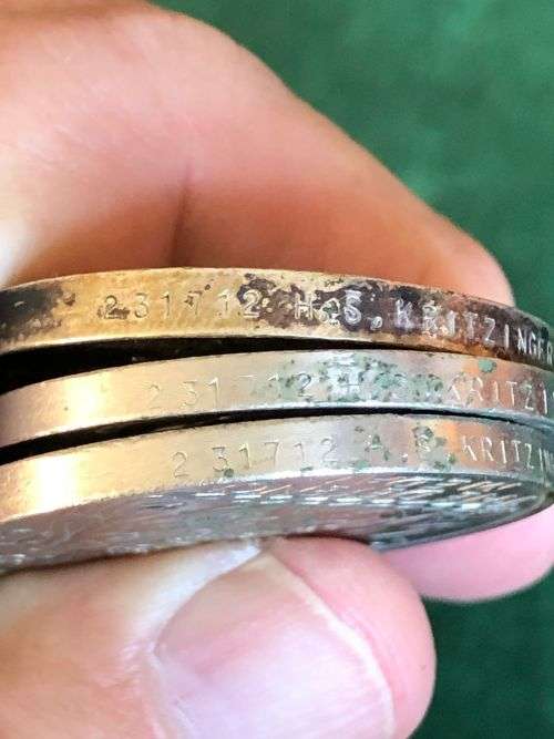 WW2 MEDAL GROUP OF 5 AWARDED TO 231712 H.S. KRITZINGER