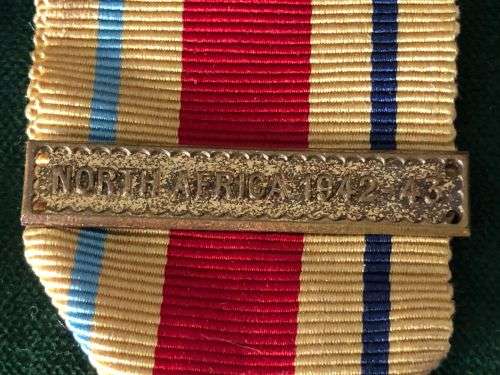 WW2 MEDAL GROUP OF 5 AWARDED TO 95941 C.T. STEWART-THE AFRICA STAR COMES WITH A NORTH AFRICA 1942-43