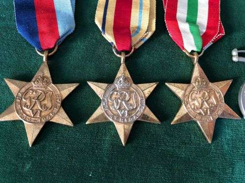 WW2 MEDAL GROUP OF 5 AWARDED TO 314134 J.A. JOOSTE