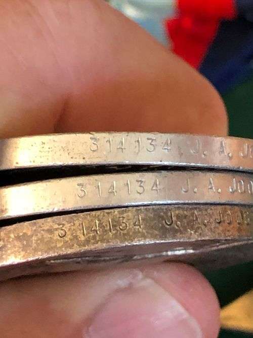 WW2 MEDAL GROUP OF 5 AWARDED TO 314134 J.A. JOOSTE