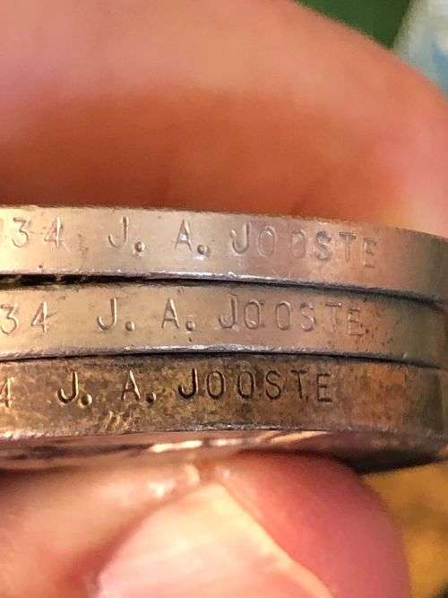 WW2 MEDAL GROUP OF 5 AWARDED TO 314134 J.A. JOOSTE