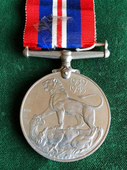 SINGLE WW2 MEDAL-UNNAMED