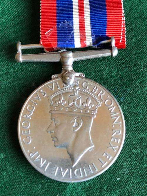 SINGLE WW2 MEDAL-UNNAMED