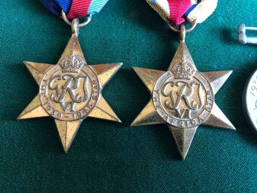WW2 MEDAL GROUP OF 5 AWARDED C 272589 K. JACOBS