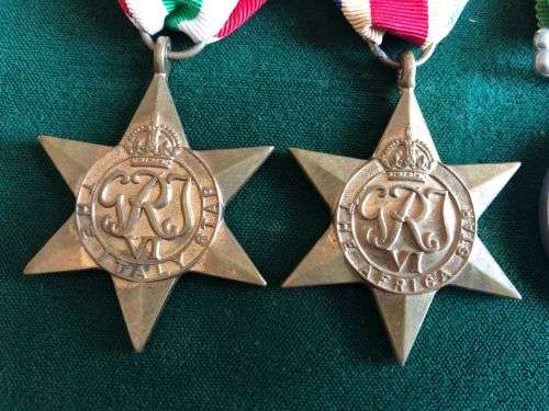 WW2 MEDAL GROUP OF 5 AWARDED TO 100107 R.R. MITCHELL