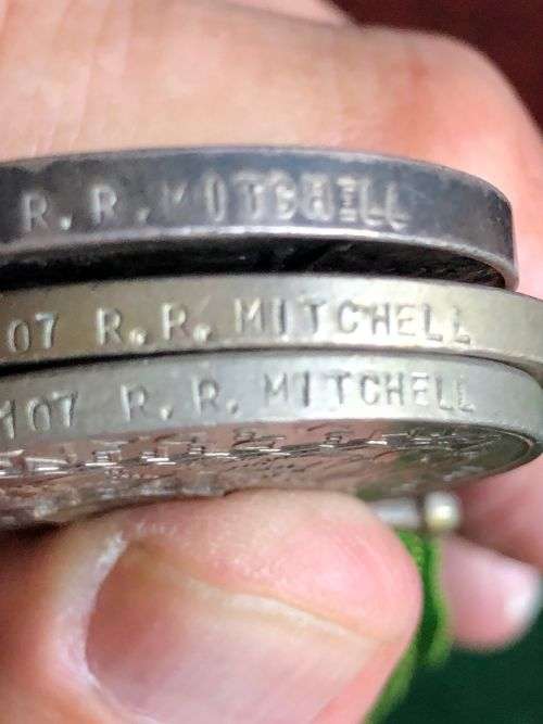 WW2 MEDAL GROUP OF 5 AWARDED TO 100107 R.R. MITCHELL