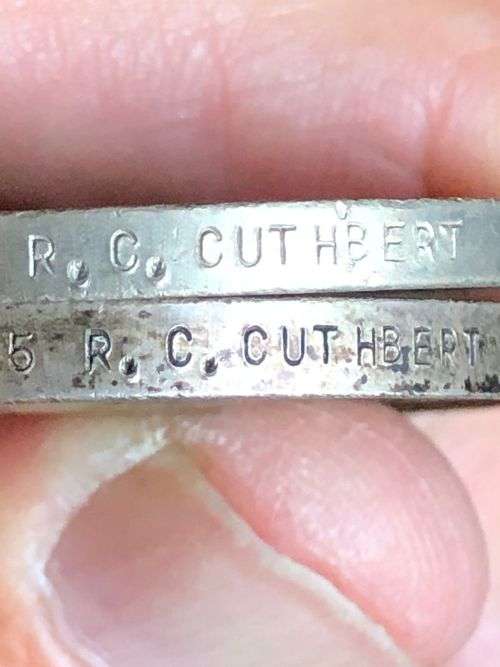 WW2 MEDAL GROUP OF 4 AWARDED TO 279325 R.C. CUTHBERT
