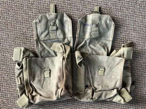 RHODESIA PATTERN 64 WEBBING,KIDNEY POUCHES IN VERY GOOD CONDITION