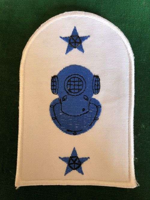 SA NAVY DIVER PART 2 CLOTH BADGE