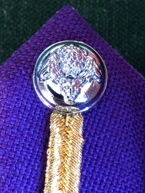 SA ARMY GORGET PATCH SET-MESS DRESS