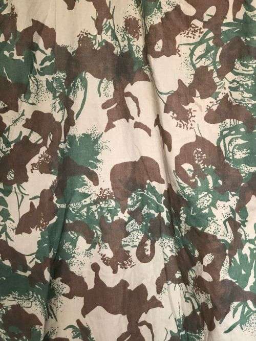 POLICE TASK FORCE-2ND PATTERN CAMO LONG SLEEVE SHIRT -SIZE MEDIUM TO LARGE-MEASURES 60 CM ARMPIT TO