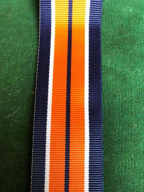 FULL SIZE SADF GSM MEDAL RIBBON-SOLD IN LENGTH OF 15 CM