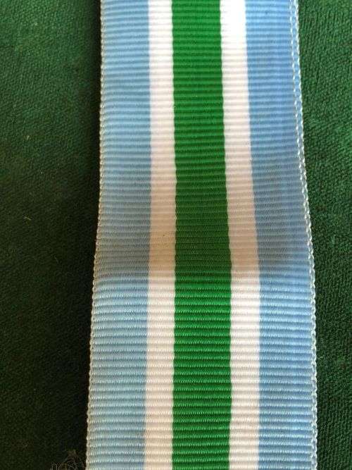 FULL SIZE UNITAS MEDAL RIBBON-SOLD IN LENGTH OF 15 CM