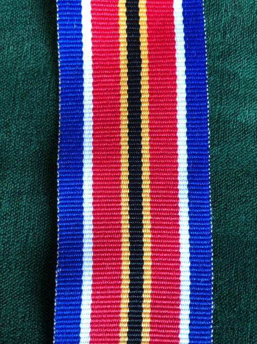 FULL SIZE TSHUMELO IKATELAHO MEDAL RIBBON-SOLD IN LENGTH OF 15 CM