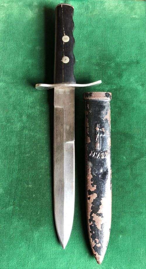 OFFICERS-ITALIAN FASCIST MILITIZIA VOLUNTARIA SICUREZZA NATIONALE(MVSN)DAGGER- 2ND PATTERN-INTENDED