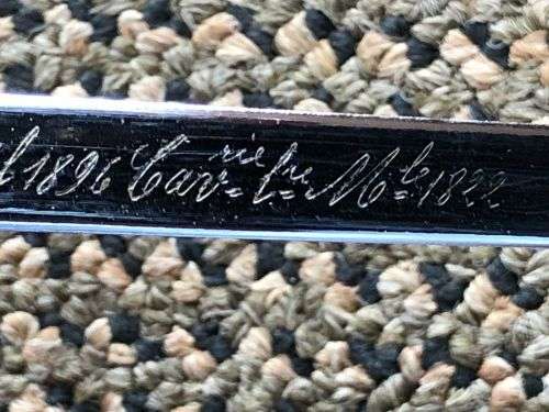 VICTORIAN PERIOD-FRENCH CAVALRY SWORD IN ALMOST MINT CONDITION-UNFORTUNATELY WITHOUT A SCABBARD-TOTA