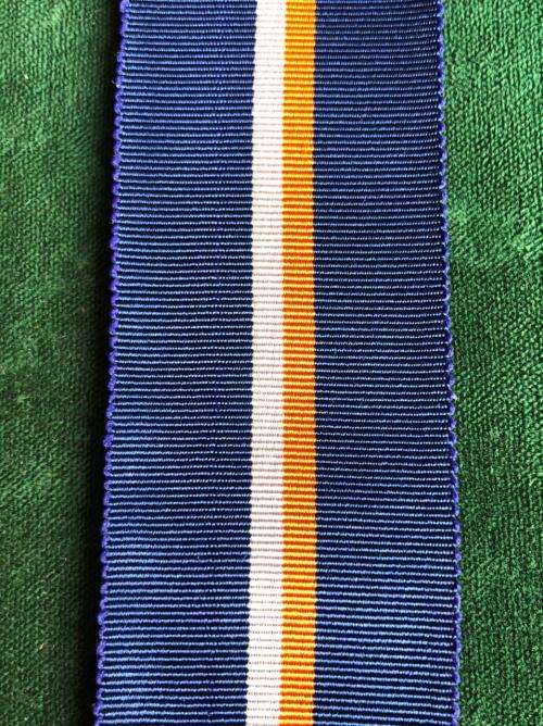 FULL SIZE SOUTHERN CROSS MEDAL RIBBON-SOLD IN LENGTH OF 15 CM