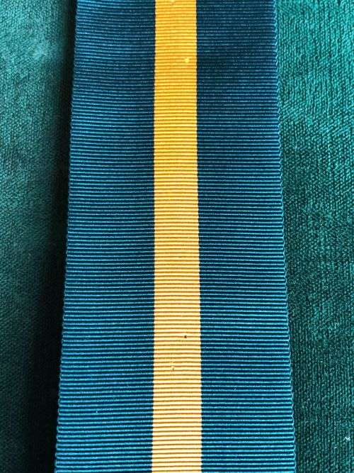 FULL SIZE EFFICIENCY DECORATION MEDAL RIBBON-SOLD IN LENGTH OF 15 CM