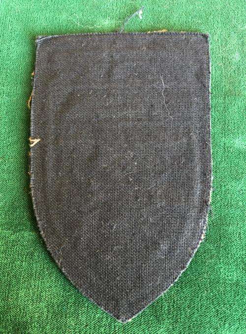 44 PARA BATTALION ,2ND TYPE CLOTH FLASH-1980`S- EMBROIDERED