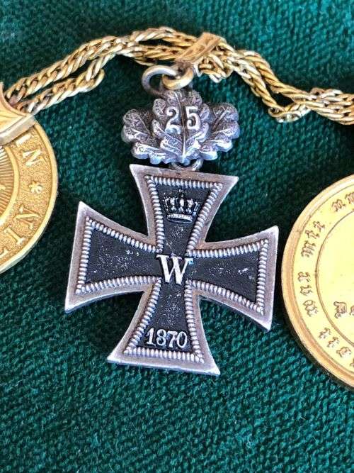 GERMAN MINIATURES MEDALS-WORN WITH MESS DRESS OR CIVILIAN FORMAL DRESS