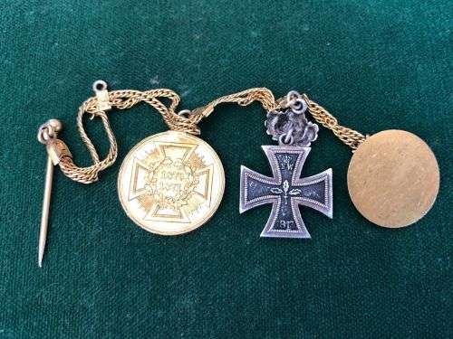 GERMAN MINIATURES MEDALS-WORN WITH MESS DRESS OR CIVILIAN FORMAL DRESS