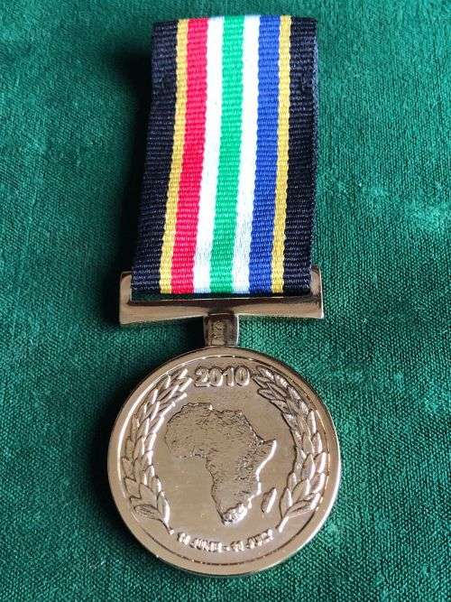 SOCCER WORLD CUP SUPPORT MEDAL NUMBERED