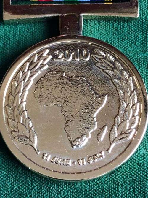 SOCCER WORLD CUP SUPPORT MEDAL NUMBERED