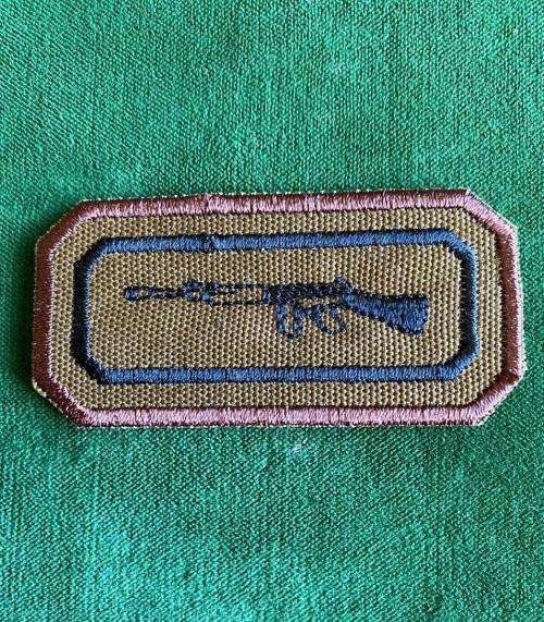 ARMY MARKSMAN-CLOTH PROFICIENCY BADGE FOR FIELD DRESS