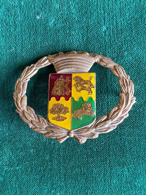 SA POLICE HEAD MUSICIAN WARRANT OFFICER RANK BADGE- 3 PINS